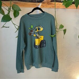 WALL·E disney pixar sweater crew neck walle adult